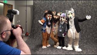 Anthro Northwest 2019 - Guests of Honor Kitwana & Kijani Lion Meet Their Special Fan