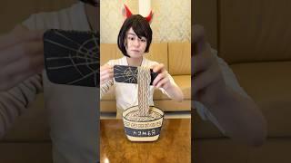 FIX A BROKEN CELL-PHONE WITH CARDBOARD RAMEN！#asmr