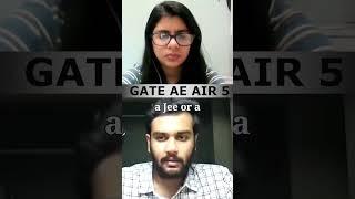 GATE Aerospace Topper On Him Time Management strategy in GATE exam #iit #btech #mtech