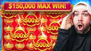 I FINALLY DID IT! $150,000 GATES OF OLYMPUS MAX WIN!