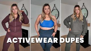 Amazon Activewear Dupes | Plus Size Try On Haul