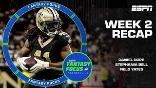 Week Two Recap + Injury Updates | Fantasy Focus 