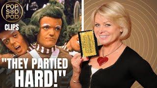 Julie Dawn Cole on The Oompa Loompas| Popcorn and Soda Clips