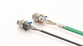 LUTZE M12 Industrial Connectors with Push-in Technology