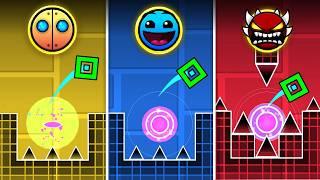 I Made A Challenge In Each Difficulty - Geometry Dash 2.2