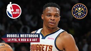 TOP PLAYS from Russell Westbrook's Denver Nuggets preseason debut | NBA on ESPN