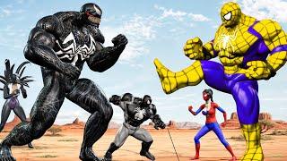 Recuse SPIDER Family Vs Team VENOM, JOKER: Who Is The King Of Super Heroes ? | LIVE STORY ACTION