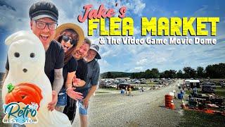 Thrifting Jake’s Flea Market & The Video Game Movie Dome | Thrift With Me
