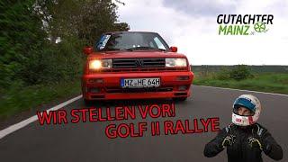 Endlich zeigen wir Euch unser bestes Pferd im Stall. Wir stellen vor Golf II Rallye G60,eine Legende