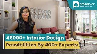 Home Interiors By DesignCafe | Latest trending Designs, 10-year warranty, No-cost EMI
