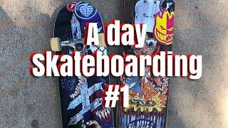 A Day Skateboarding NADC neenos essentials