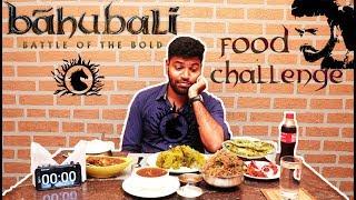 Bahubali Food challenge | Tamil Foodie | Hunger Game Restaurant | Eating Challenge