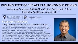 Distinguished Lecture Series - Tushar Chandra on September 28, 2022