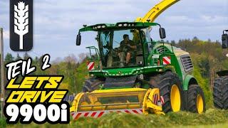 Lets drive John Deere 9900i Teil 2 | cabview