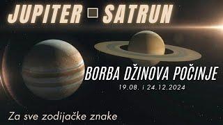 KVADRANT JUPITERA I SATURNA - Rast sa izazovima - 19.08. i 24.12.2024.