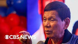 Former Philippines President Rodrigo Duterte arrested over accusations of crimes against humanity