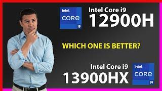 INTEL Core i9 12900H vs INTEL Core i9 13900HX Technical Comparison