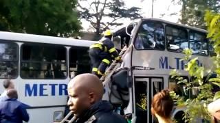 Rosebank Killarney Gazette at the Jan Smuts Avenue bus accident