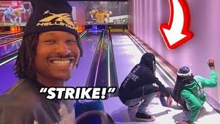 DeeBlock Goes Bowling *GETS HEATED!*