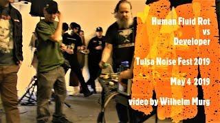 Human Fluid Rot vs Developer @ Tulsa Noise Fest 2019, Tulsa Artist Fellowship