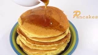 Pancakes allo sciroppo d'acero