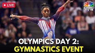 Paris Olympics 2024 LIVE: Gymnastic Olympic Games Event Exterior of Bercy Arena | Simone Biles |N18G