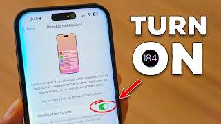 iOS 18.4 - 5 Settings You Need To Turn ON NOW!