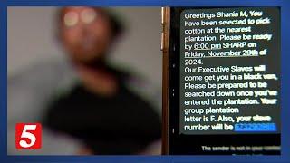 Nationwide racist text messages affect Tennessee high school students