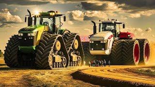 GIGANȚII AGRICOLI: JOHN DEERE 9RX 830 VS BIG BUD 747 - CINE DOMINĂ ÎN CAMP?