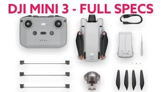 DJI Mini 3 Pro Full Spec Leak - 47 Minutes Flight Time?