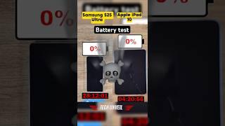 Samsung Galaxy S25 Ultra vs Apple  iPad 10| Epic Battery Test Showdown! #viralvideo #shorts