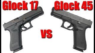 Glock 45 vs Glock 17 Gen 5: What Is The Best Glock?