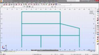 Exercise 2 - Part 1 - Steel Design 2D Frame (Robot Structural Analysis)