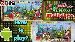 Cadillacs and Dinosaurs Multiplayer mode for Android|Mustafa|2 Players|Arcade Game