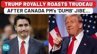 Donald Trump Mocks Canadian PM After ‘Dumb’ Jibe; ‘Please Explain To Governor Trudeau That…’