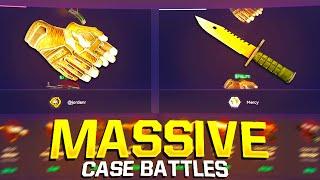 MASSIVE Case Battles vs @CSGOMercy?! *$8,000+ OF BATTLES* (SKIN.CLUB)