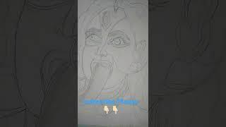 HOW TO DRAW MAA KALI STEP BY STEP #SDM COMPANY #sdmartsclasses #painting #artist