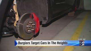 Burglars Target Cars in The Heights