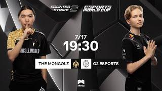 MONGOLZ vs G2 - EWC 2024 - Opening stage - BO3 - MN cast