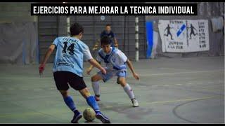 FUTSAL | Técnica individual: 22 variantes para mejorarla (desde casa)