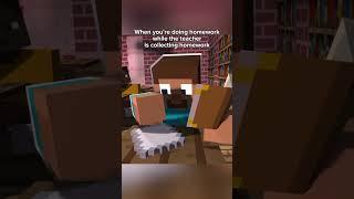 School Stress Be Like (MINECRAFT ANIMATION)