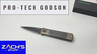 Pro-Tech Knives Godson (Bronze Aluminum)