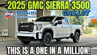 2025 GMC Sierra 3500 AT4 6.6L V8 Gas L8T: This Is A Hard To Find Spec!