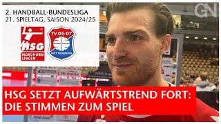 HSG Nordhorn-Lingen – TV Hüttenberg: Das sagen die Spieler zum 29:28-Sieg | 2. HBL 24/25 | GN-Online