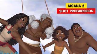 How Moana 2 was Animated? | Full Shot Progression Breakdown