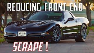 C5 Corvette Front Air Dam Scraping (& 3 ways to REDUCE IT!)