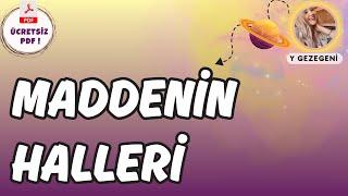  TYT +1 NET İÇİN! - MADDENİN HALLERİ - TYT KİMYA KAMPI #2025tyt