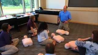 Norm Teaches CPR Medtronic