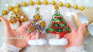 ⭐ Best Out of Waste Christmas Tree Craft Idea - You will Love It - Super Easy Christmas Tree Craft