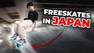 INSANE Skatepark Tricks on Freeskates! (Japan Edition)